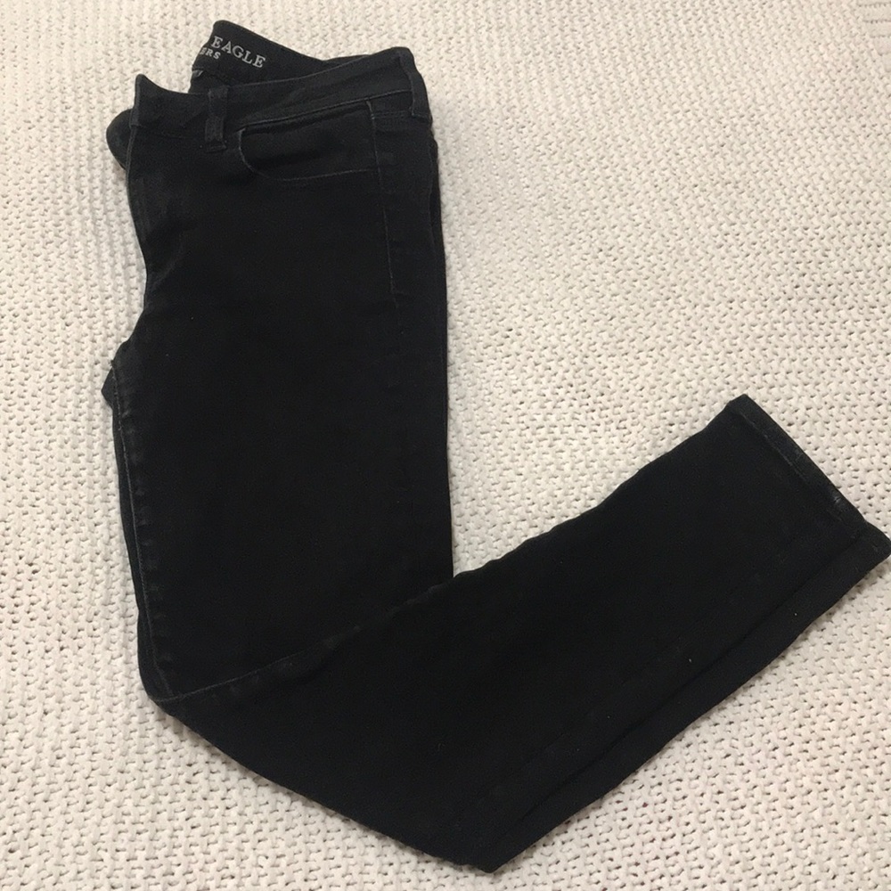 American Eagle Black Jeans (Jeggings)